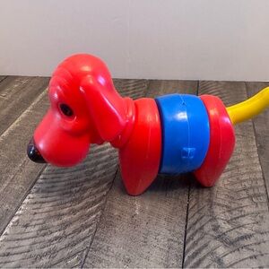 Vintage Tupperware‎ Tupper Toys Pull Apart Toy Dog